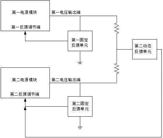 Positive and negative symmetrical output power source and medical device thereof