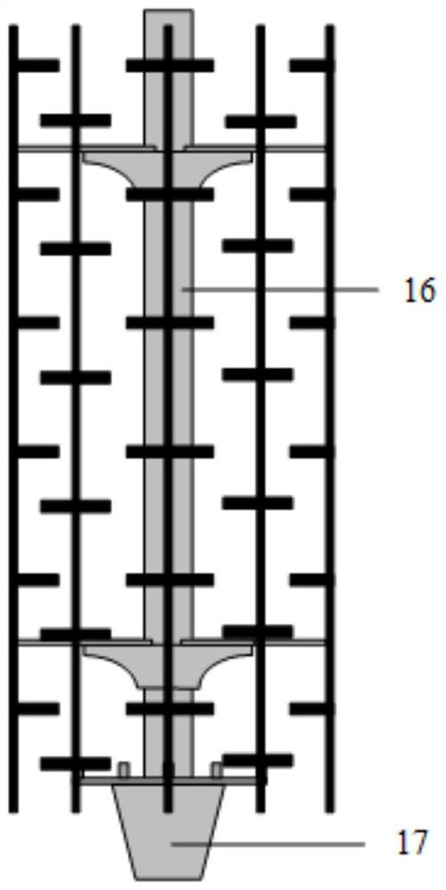 Prestressed expanded-head anti-floating anchor rod and construction method