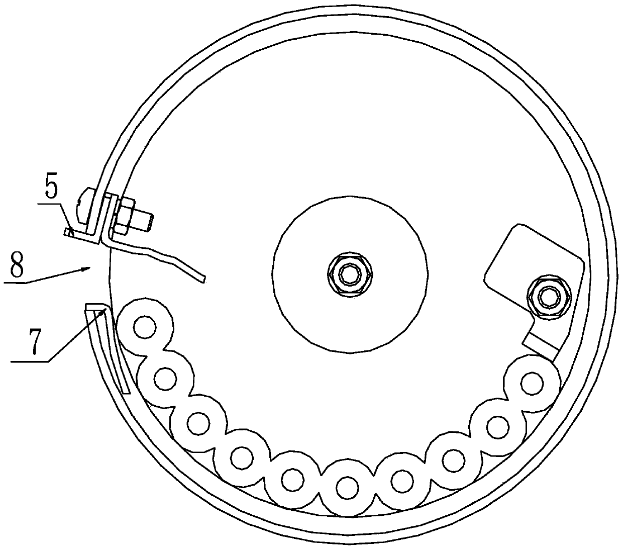 A wire nose box device and semi-automatic crimping pliers