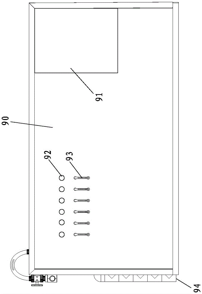 A novel electrochemical treatment device for wastewater treatment and its wastewater treatment method