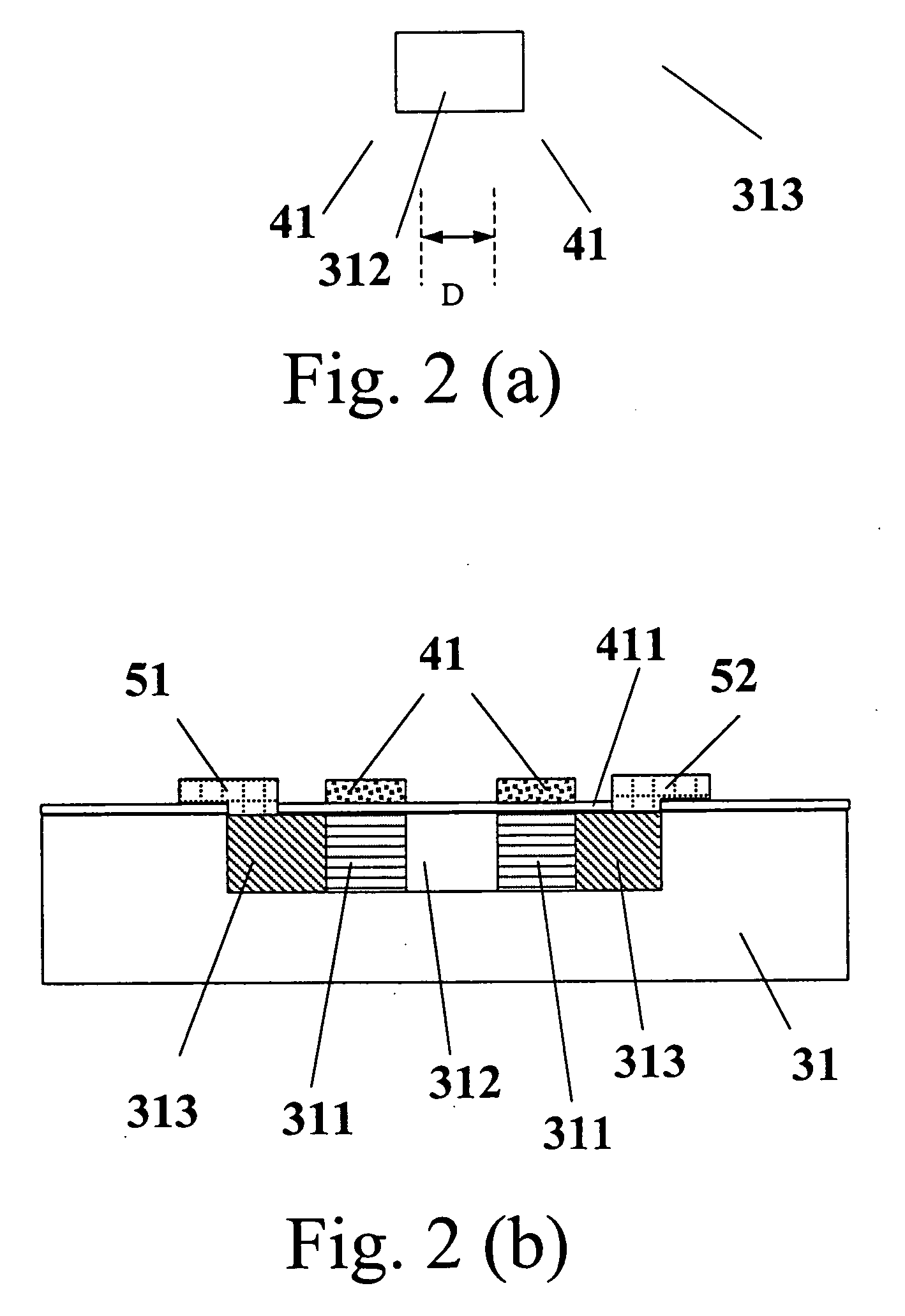 Thin film transistor with self-aligned intra-gate electrode