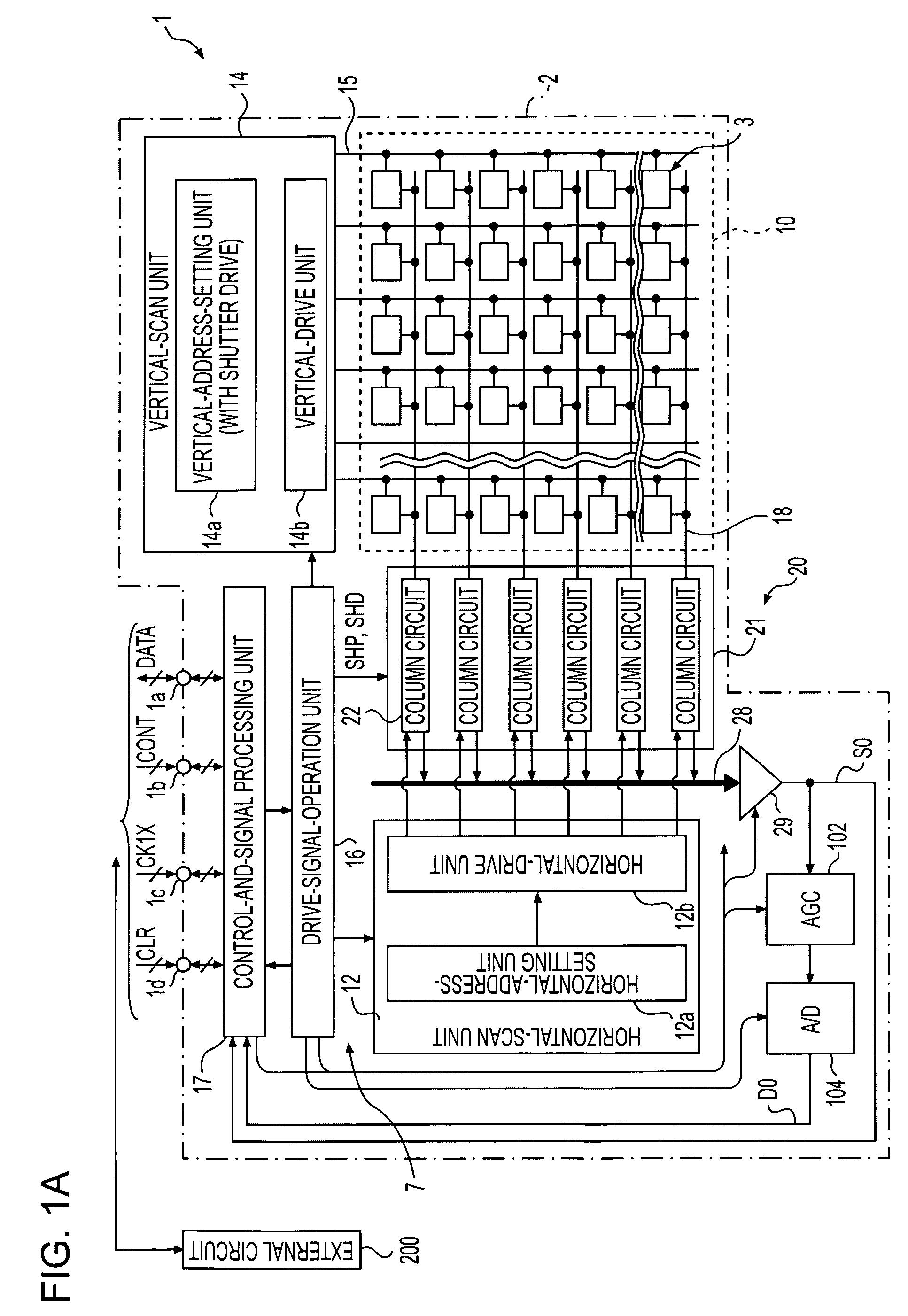 Signal-processing method, signal-processing system, and semiconductor device configured to detect physical-quantity distribution