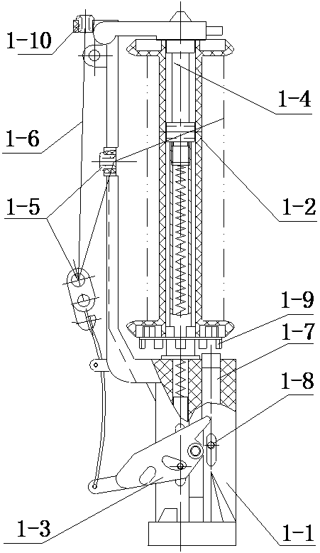 Multifunctional ultra-large-stroke yarn storage and unwinding device