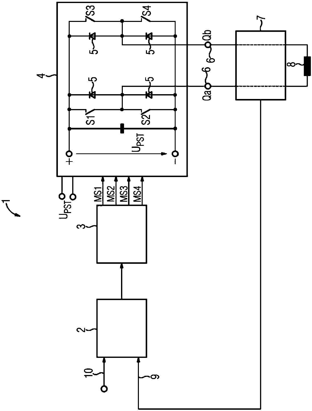 Circuit arrangement for an mrt system, mrt system and method for operating an mrt system