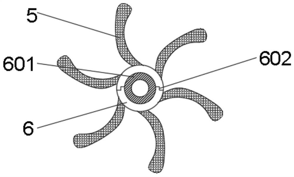 Fan blade for heat dissipation of diesel engine