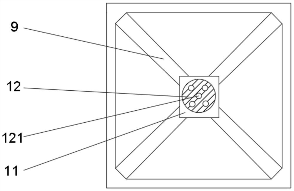 Fan blade for heat dissipation of diesel engine