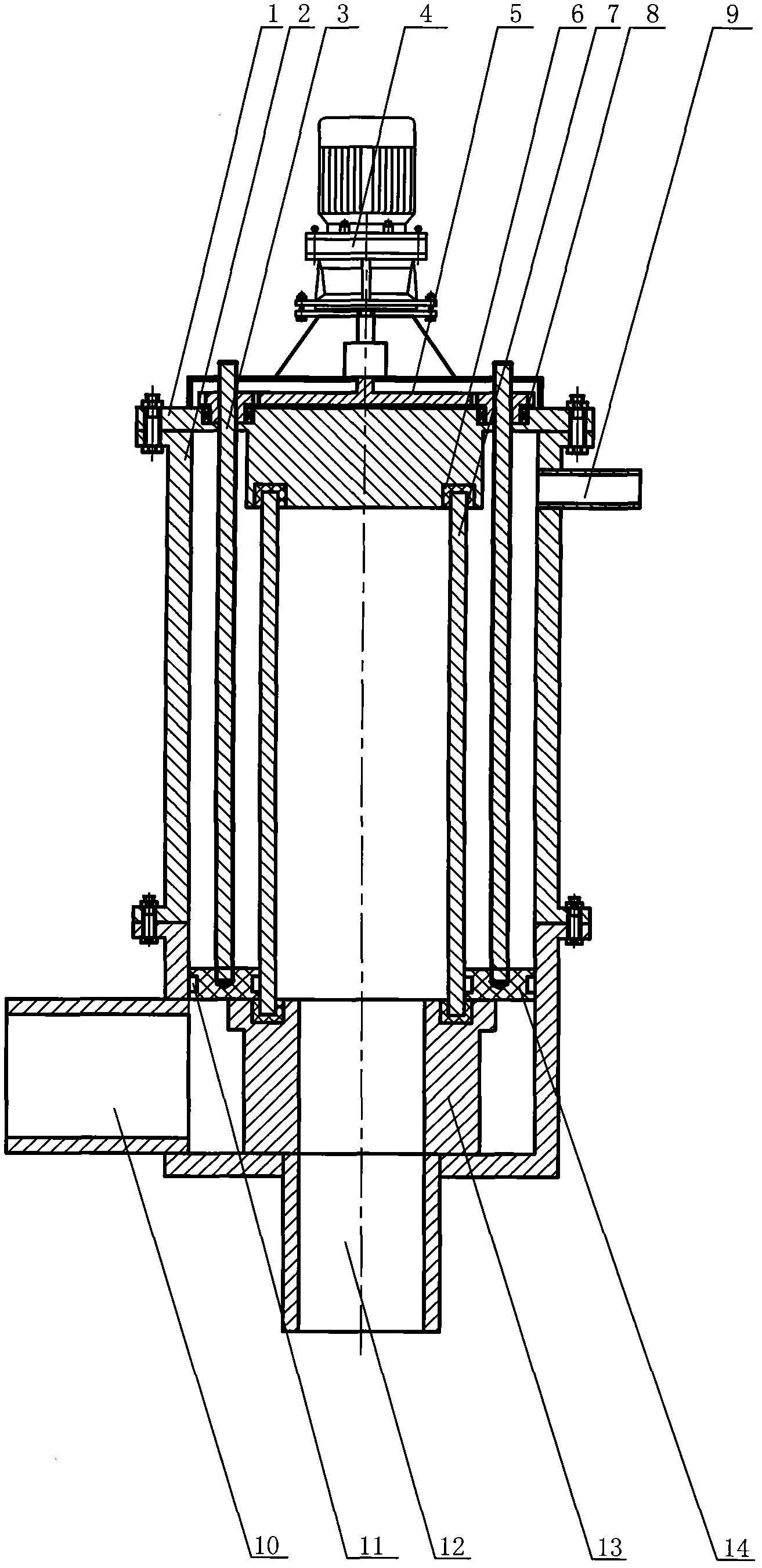 Movable turn-taking backwash net type filter