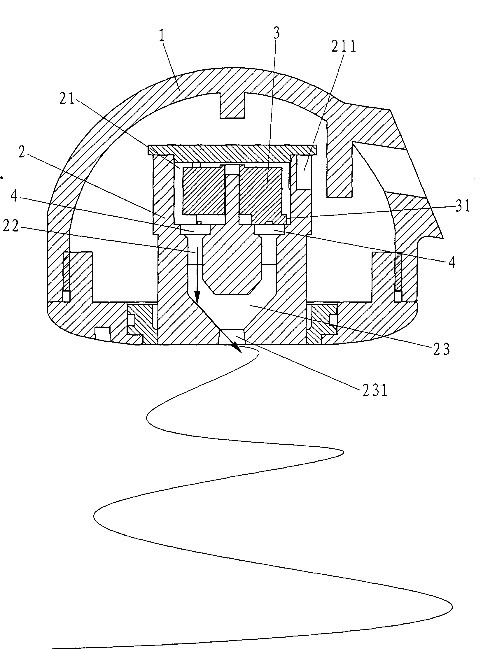 Water-saving shower