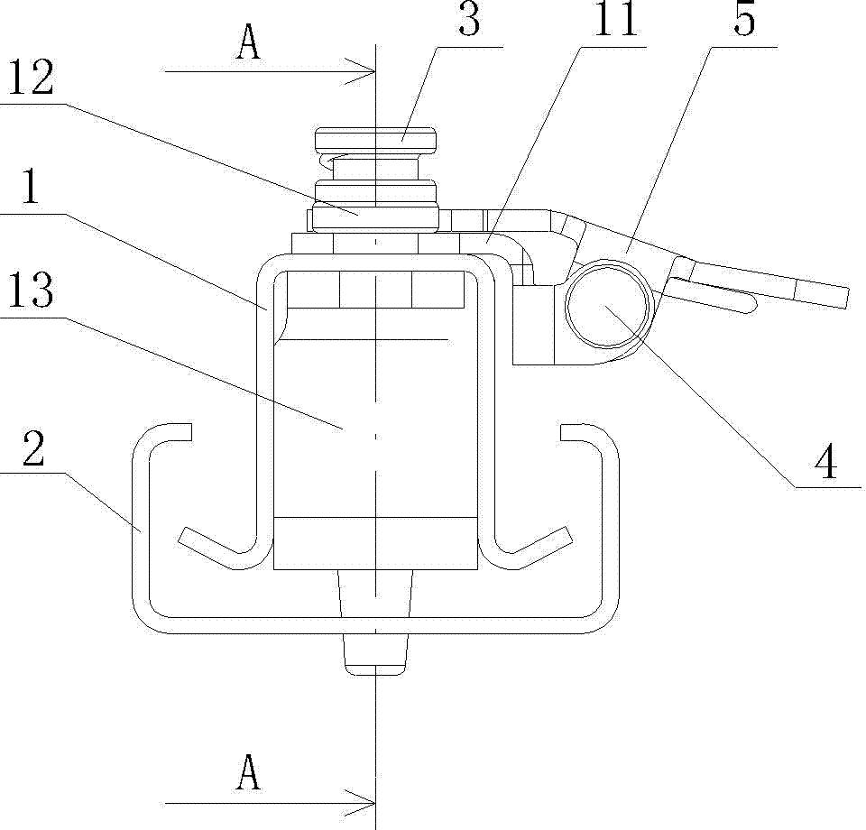 Locking structure of automobile seat sliding rail