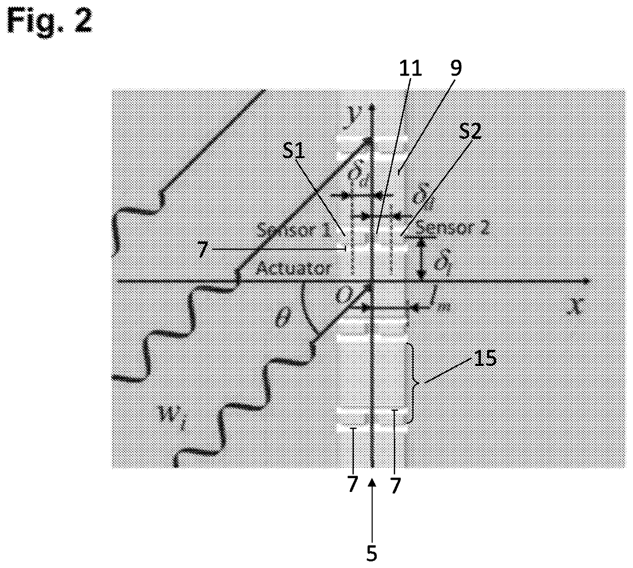 Programmable metasurface for real time control of broadband elastic rays and method