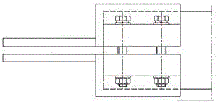 Tubular bus O-shaped wiring terminal