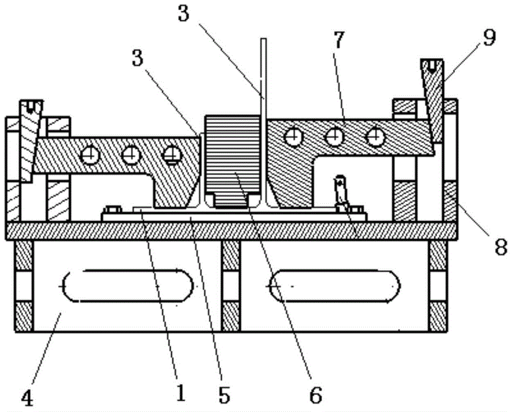 A heat treatment deformation control method for slide rail parts with unequal vertical rib heights