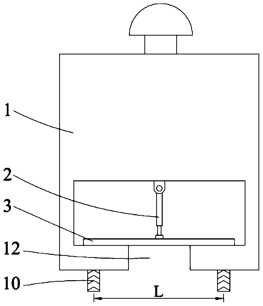 Obstacle-crossing inspection robot and obstacle-crossing method