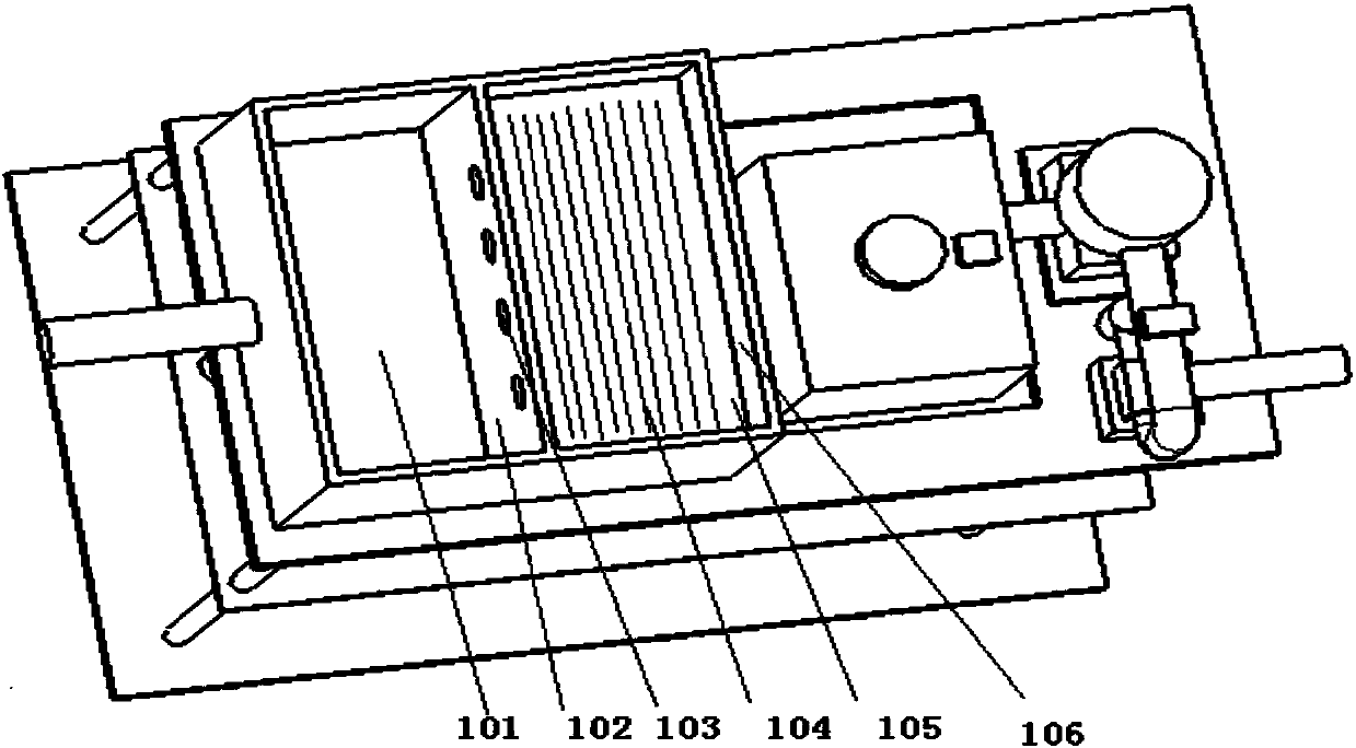 Novel filtering device for sewage treatment equipment