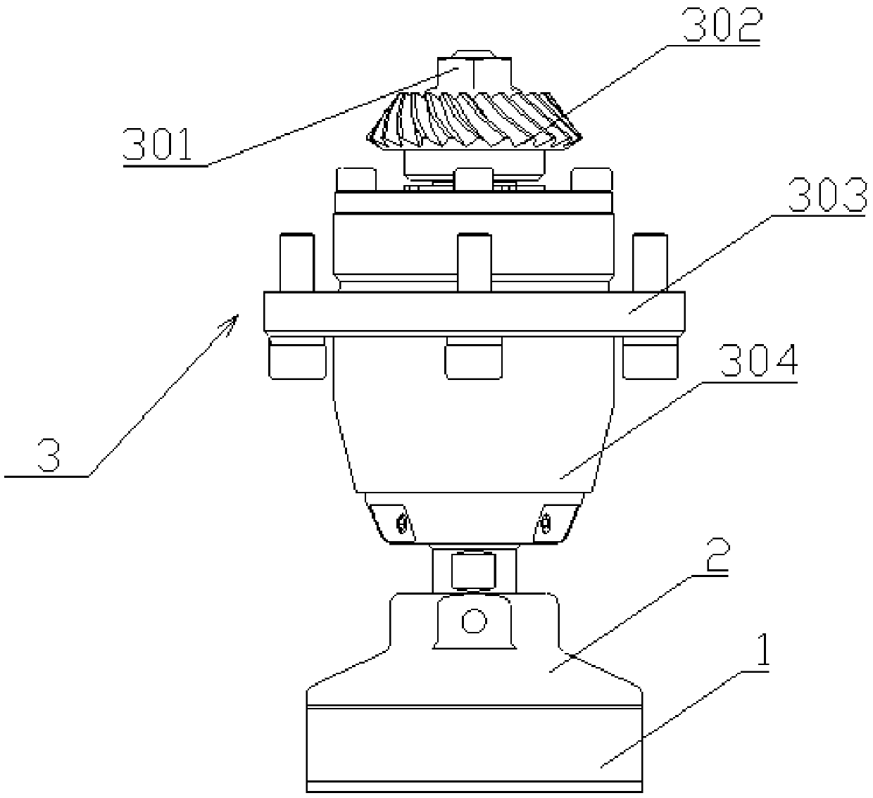 Polishing wheel device