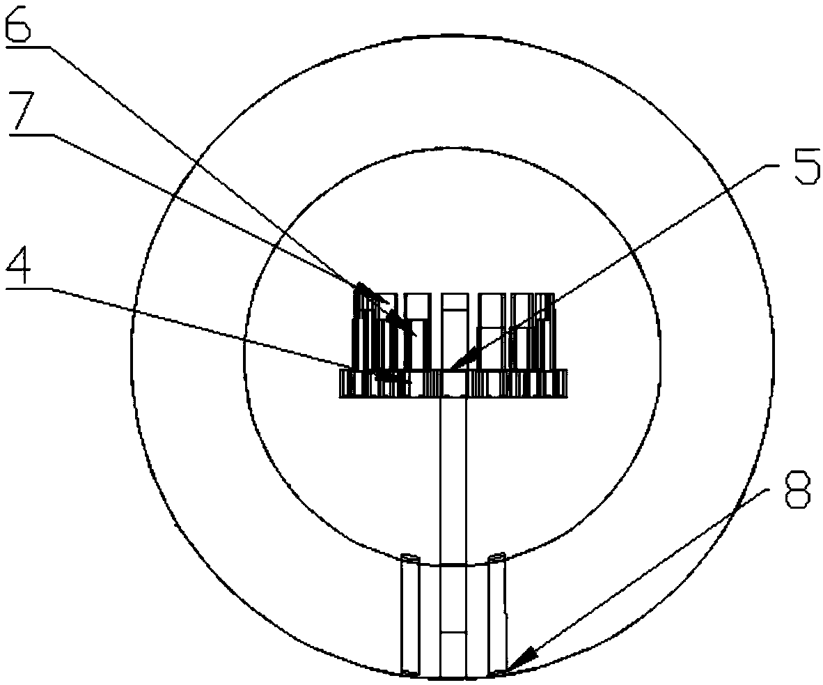 Device and method for road surface vibration energy recovery and power generation based on three-dimensional metamaterials