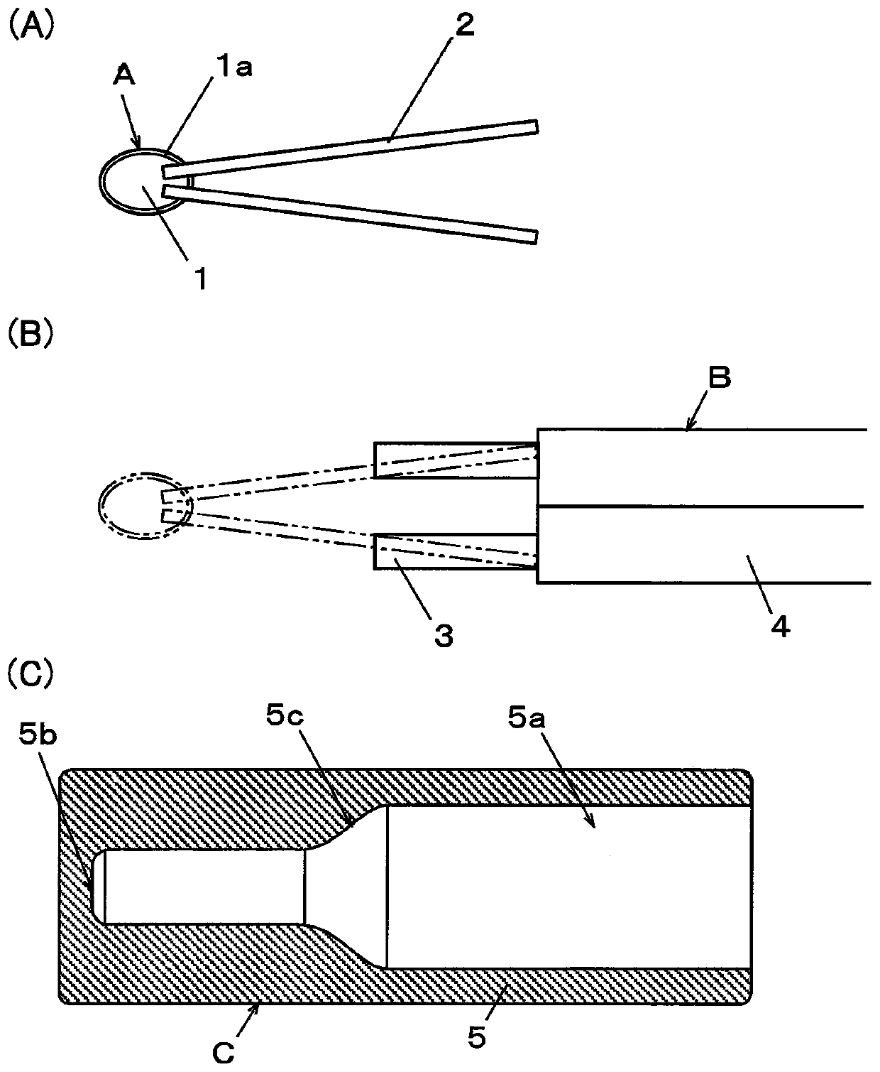 Temperature sensor and manufacturing method for same