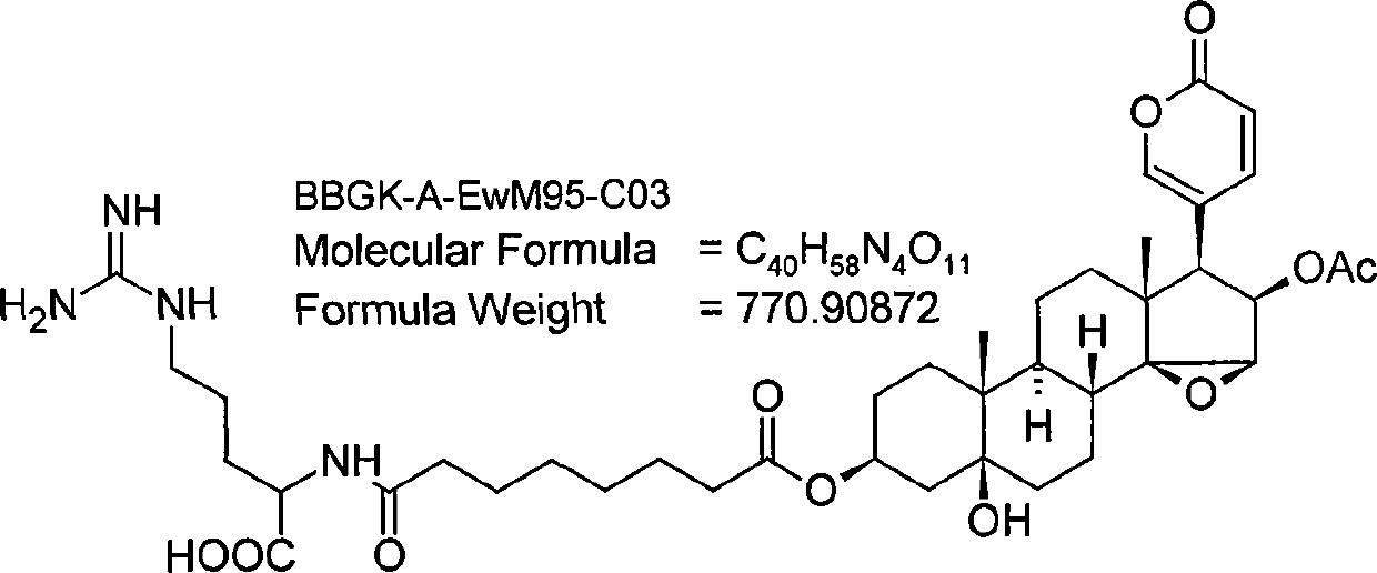 Novel bufadienolide compound as well as preparation method and uses thereof