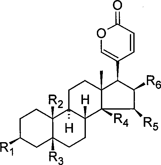 Novel bufadienolide compound as well as preparation method and uses thereof