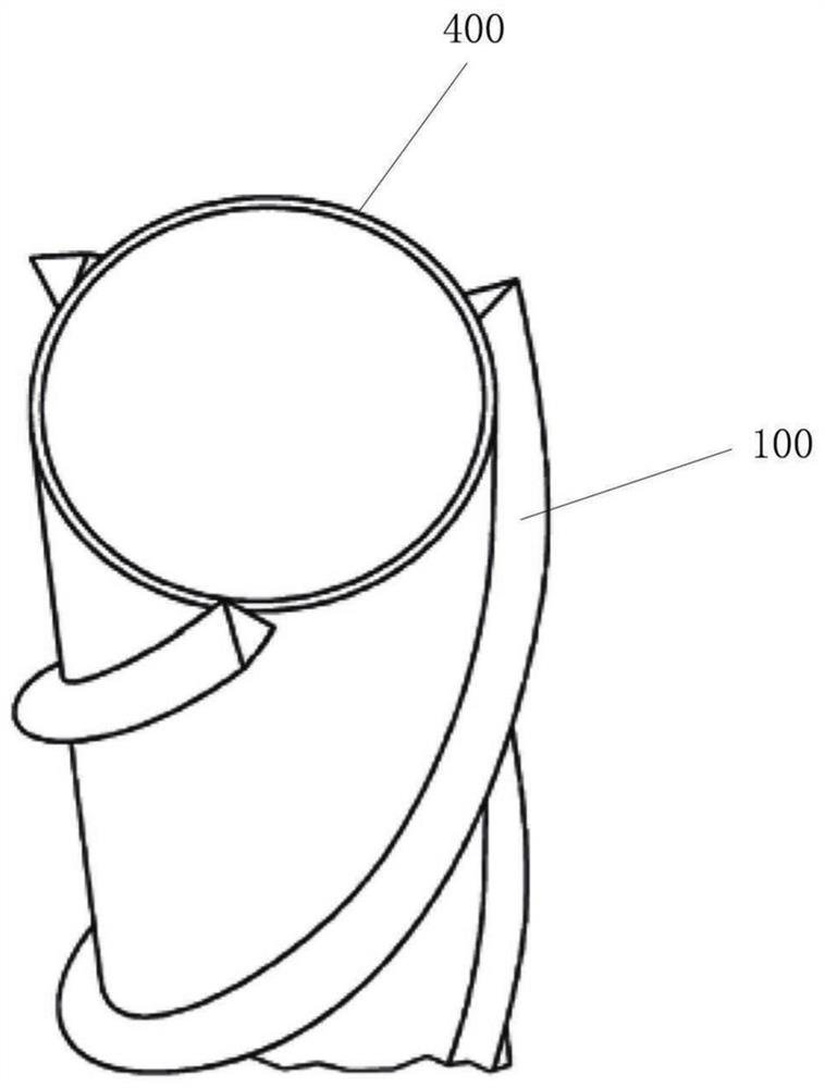 Spoiler block and vortex-induced vibration suppression device