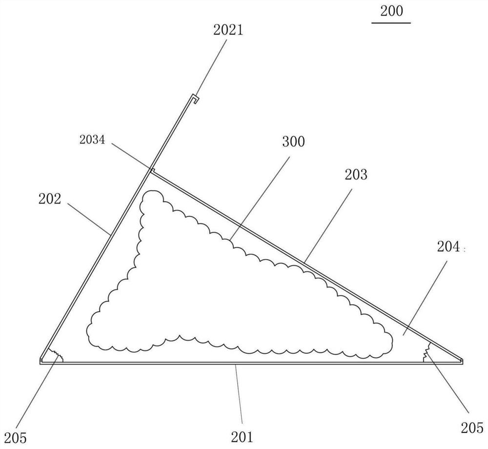 Spoiler block and vortex-induced vibration suppression device