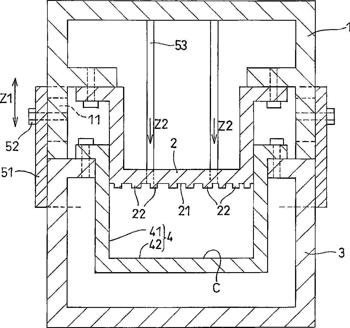 Floor spacer for vehicle and vehicle interior structure