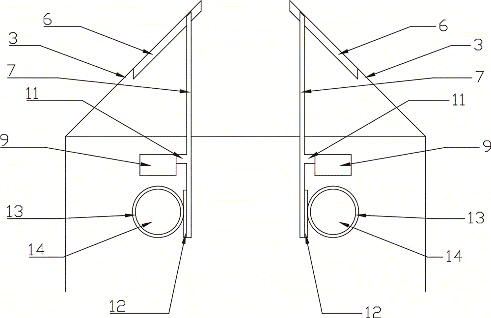 Window structure capable of enabling flower pot to be uniformly illuminated