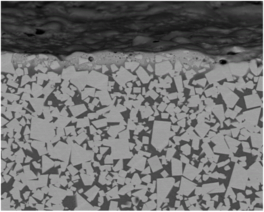 Hard alloy mold material for titanium alloy fastener formed through warm forging and preparation method of hard alloy mold material