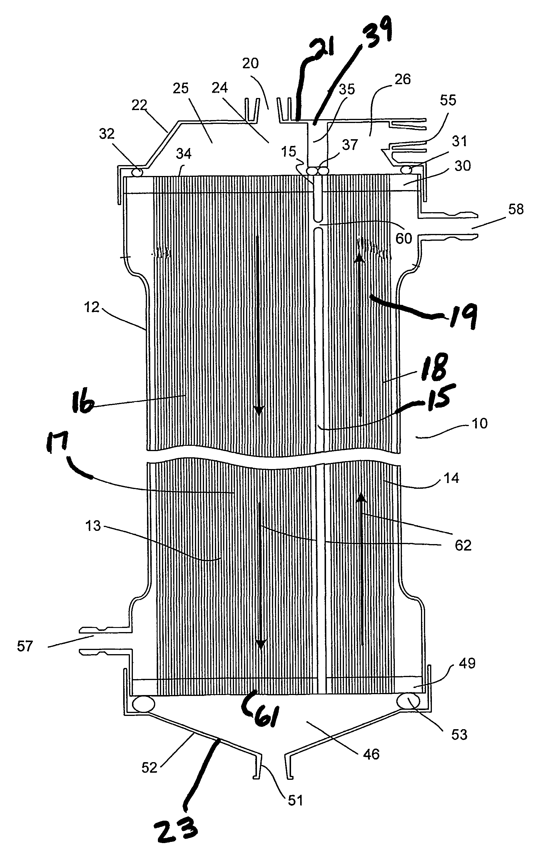 Hemodiafiltration/hemofiltration cartridges