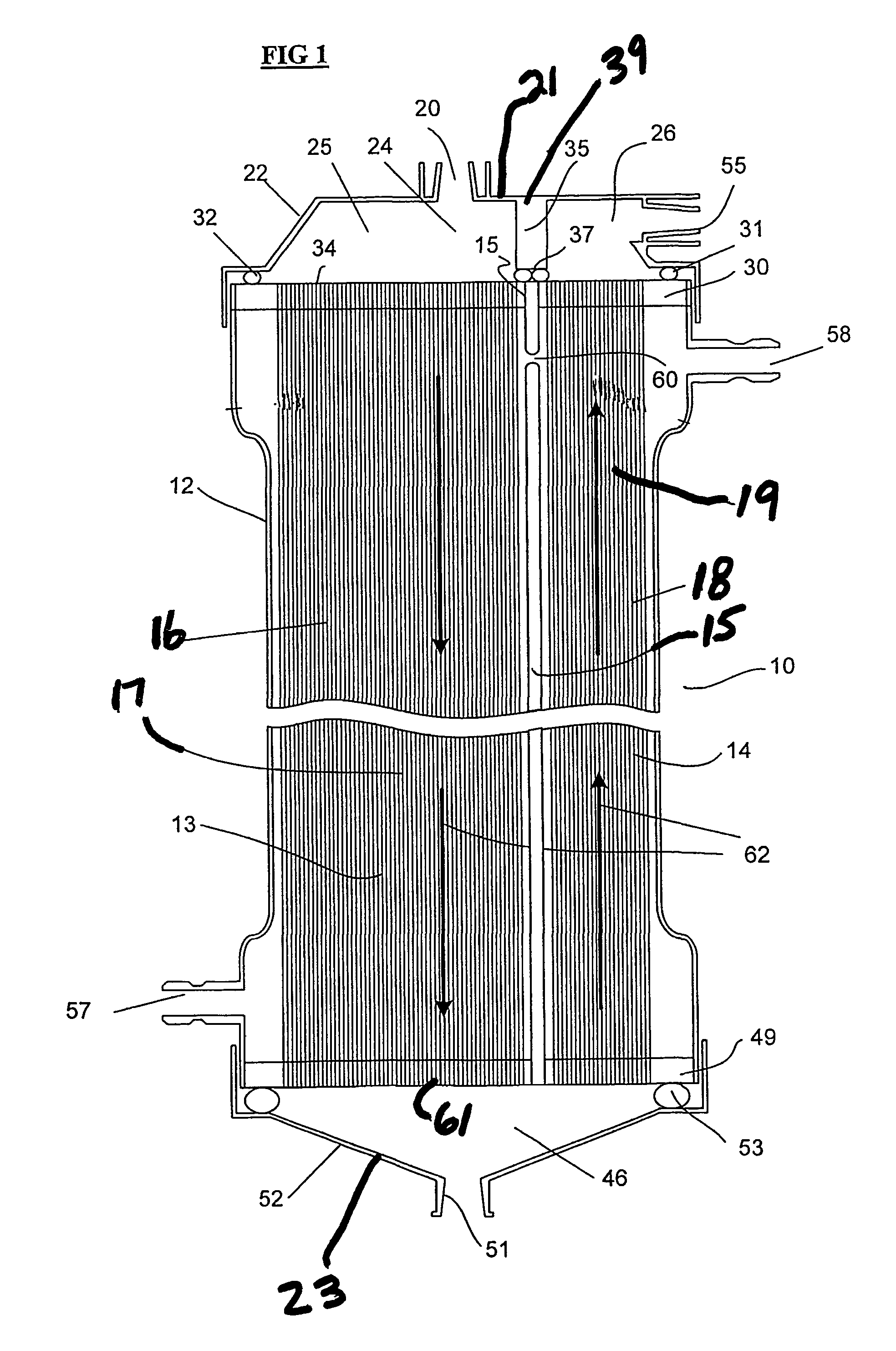 Hemodiafiltration/hemofiltration cartridges