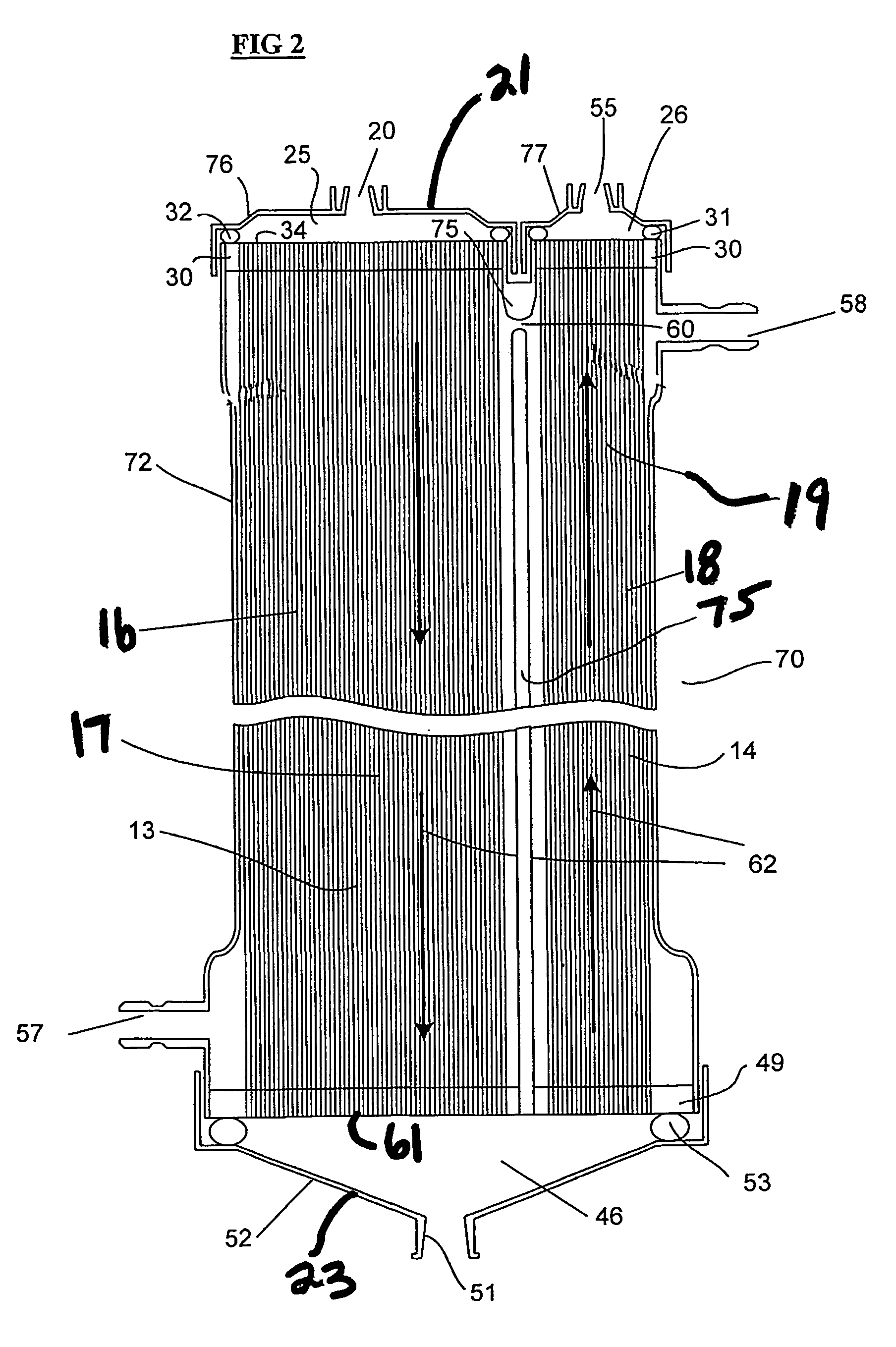 Hemodiafiltration/hemofiltration cartridges