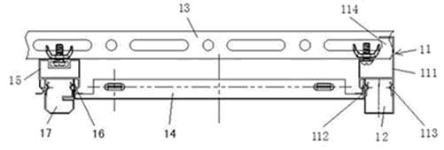 Edge keel structure