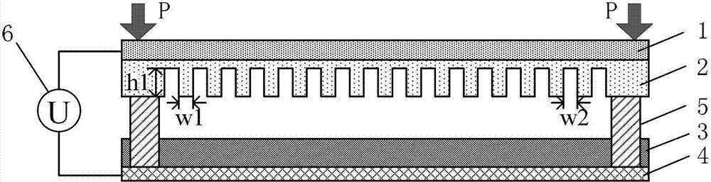 An Electric Field-Induced Fabrication Process of Two-Level Structures for Dry Adhesion