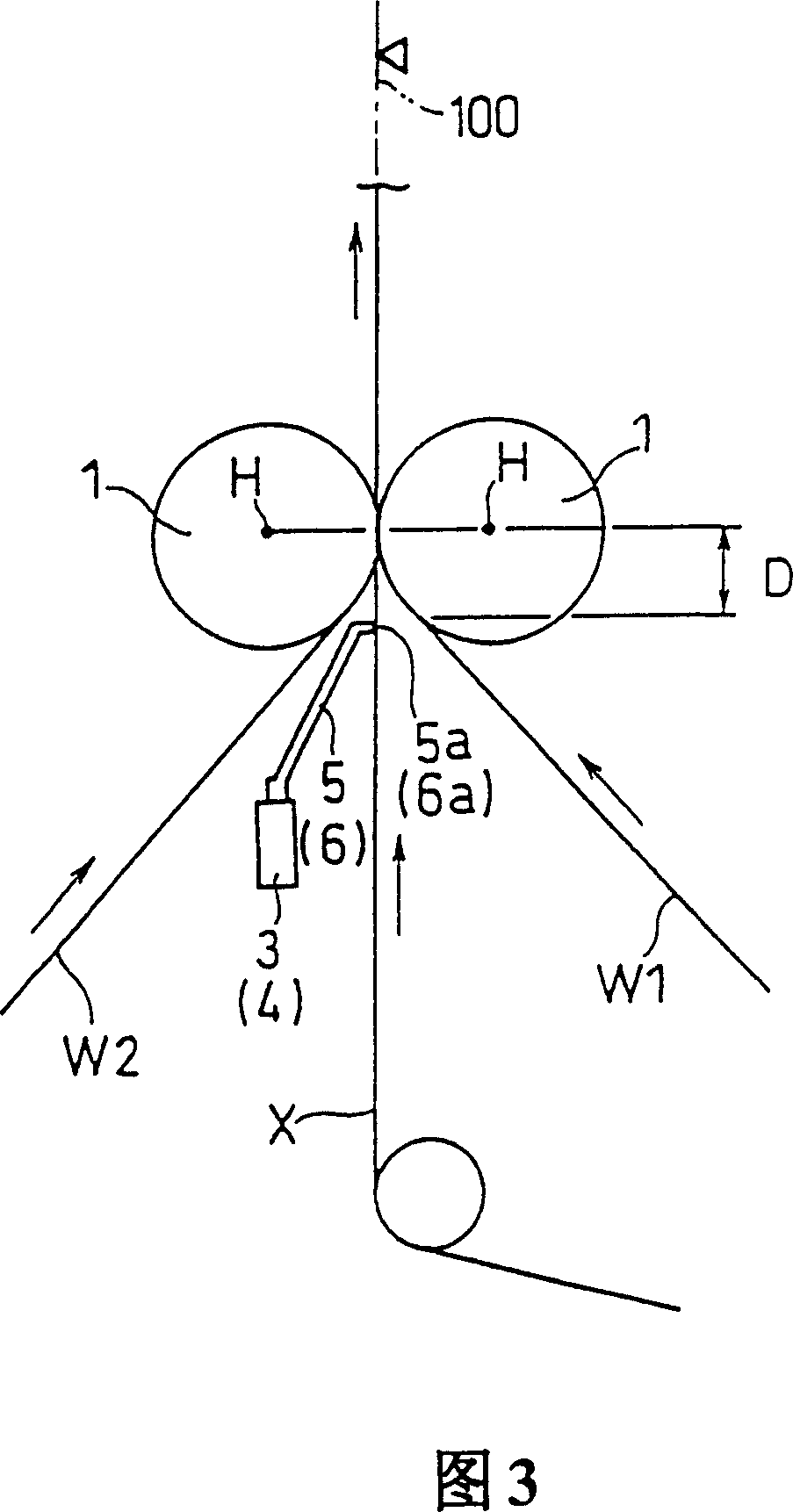 Device and method for making dressing article