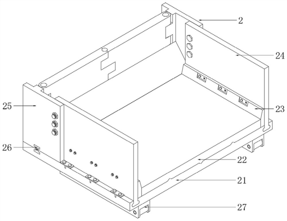 Fabricated safe unloading platform for building construction