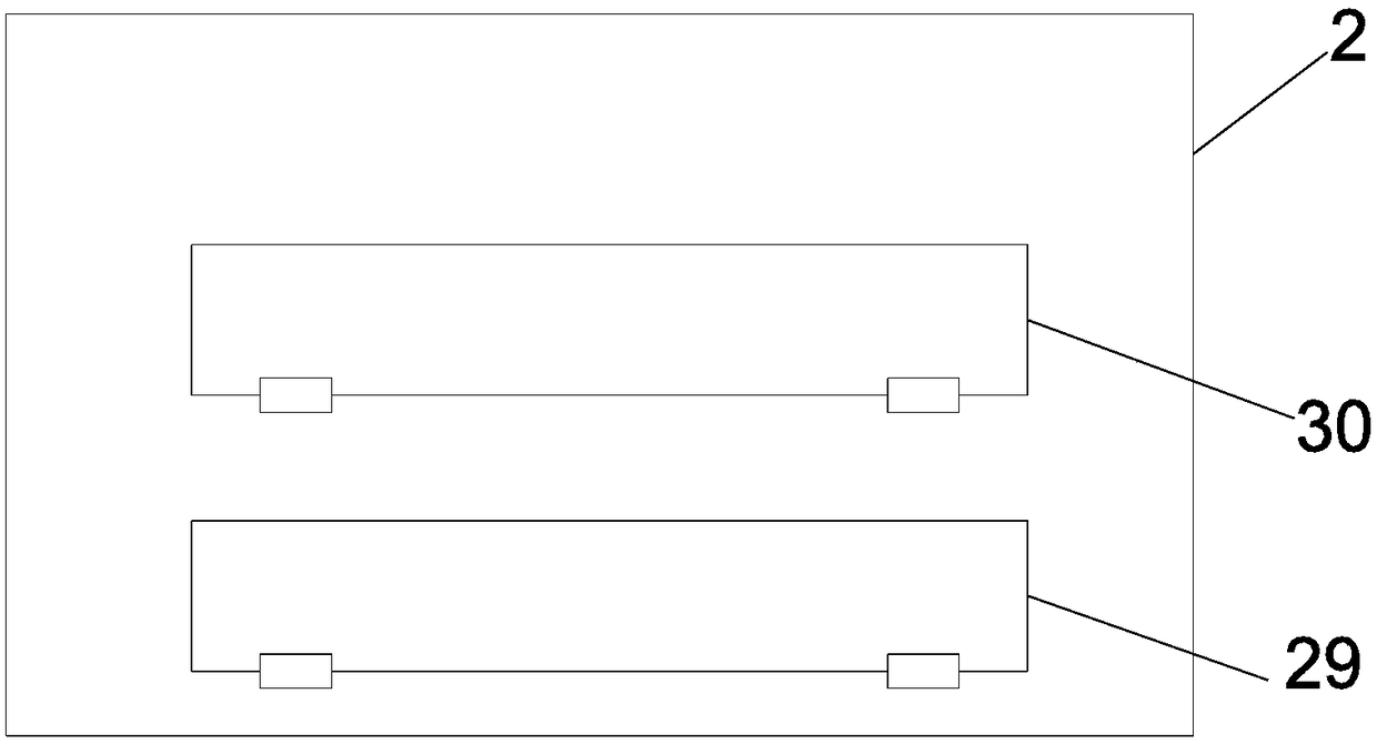 Second-level soybean screening device for agriculture processing