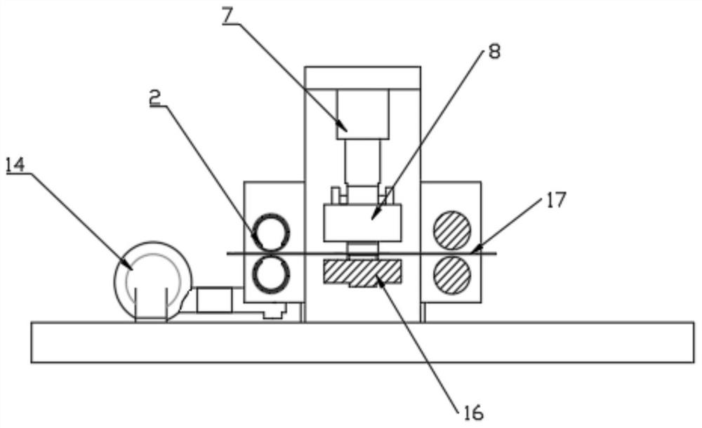 Textile printing and dyeing device