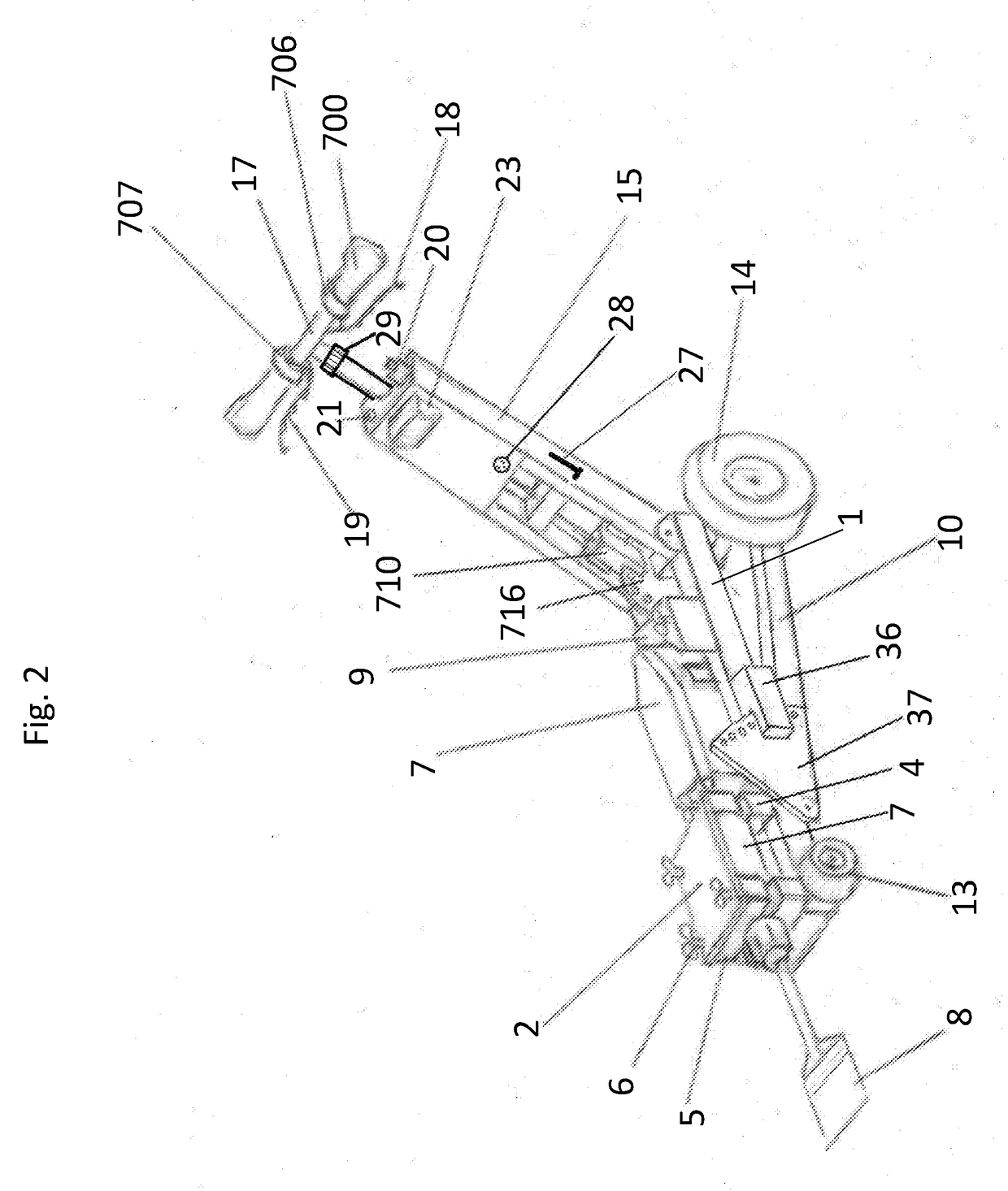 Jackhammer Folding Trolley