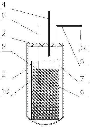 Method and device for measuring volume deformation of concrete or mortar