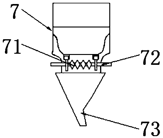 Automatic slope corn seeding method