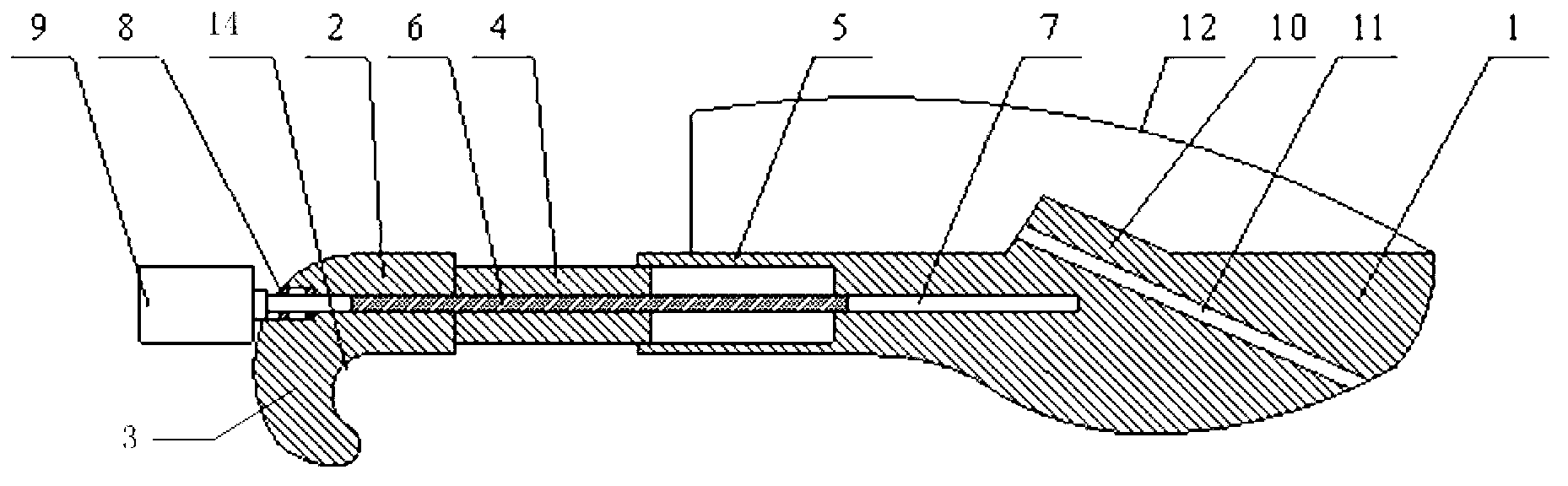 Screw implantation sighting device