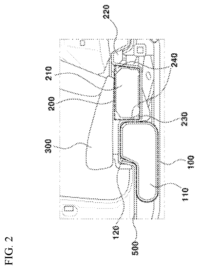 Hybrid vehicle having improved arrangement structure