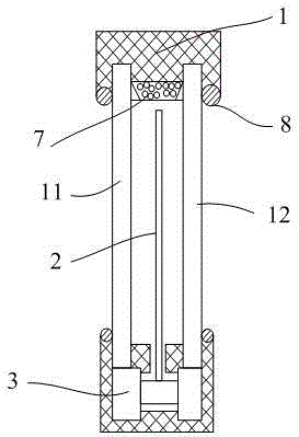 Double glazing with photovoltaic cell