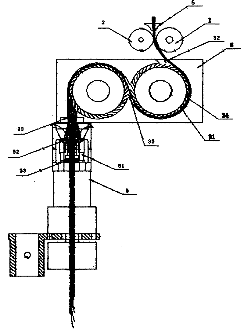 Flock fiber feeding equipment