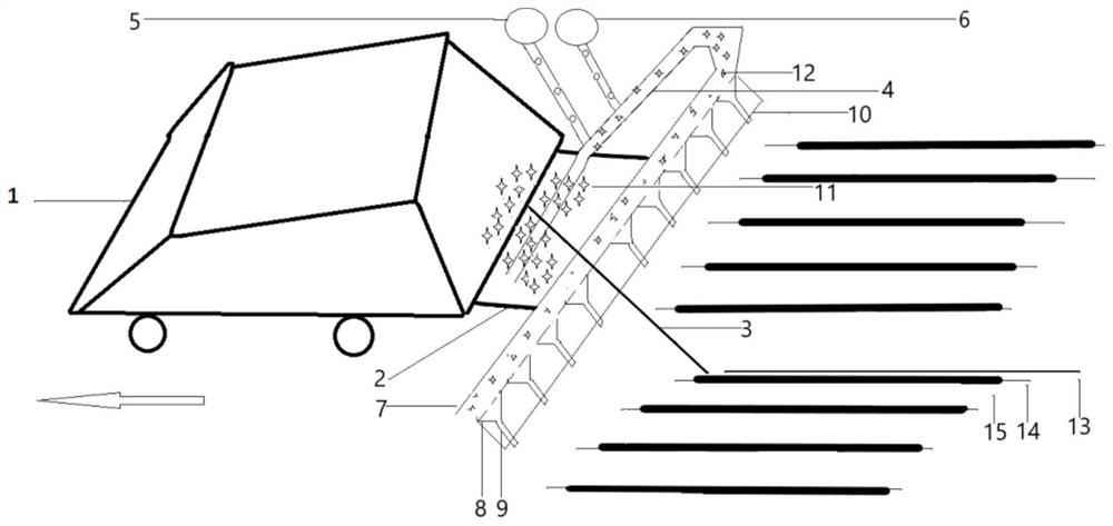 Micro-ridge mixed sowing cultivation method for dry land crops