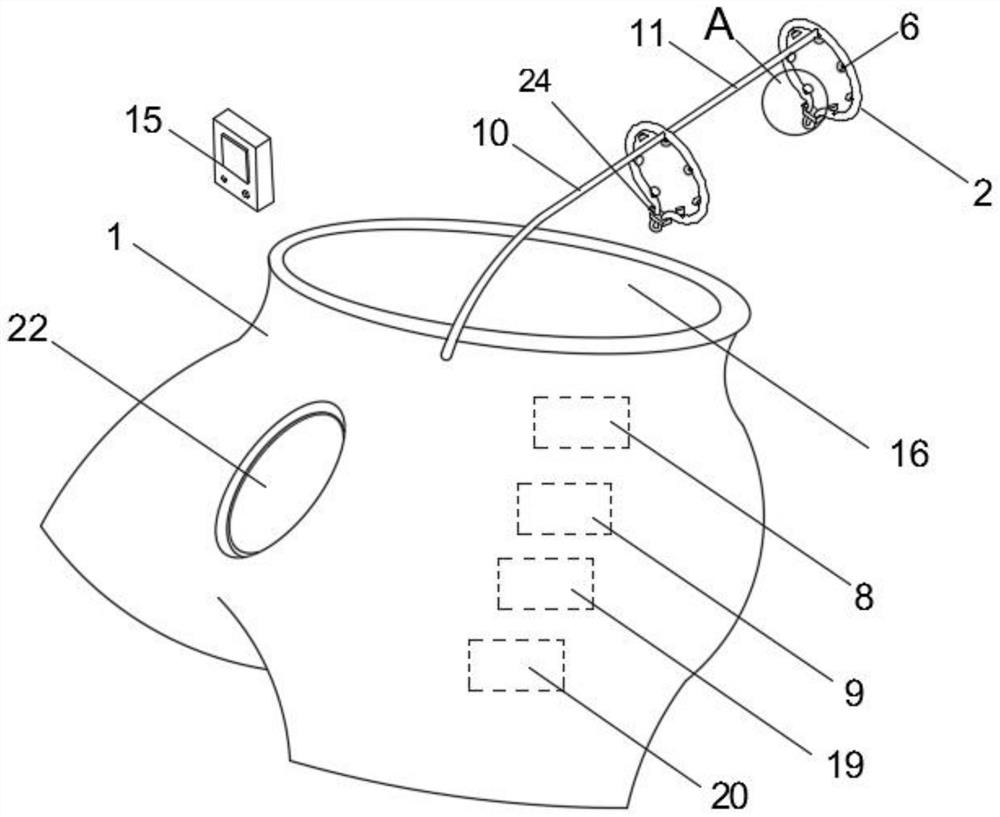 A wearable wireless penis hardness detector