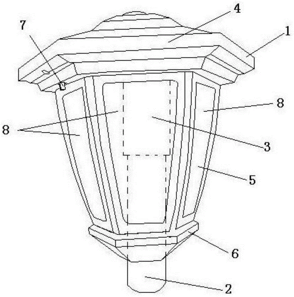 Solar lamp convenient to mount and maintain