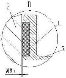 Dredging type oil mist sealing method