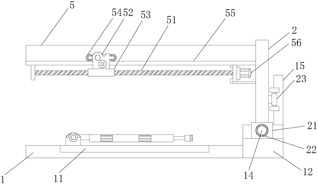 Three-side plastic frame size detecting device