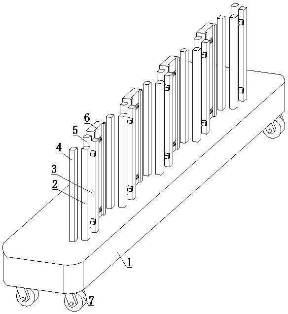 A flexible assembly equipment for bridge t-steel and its implementation method